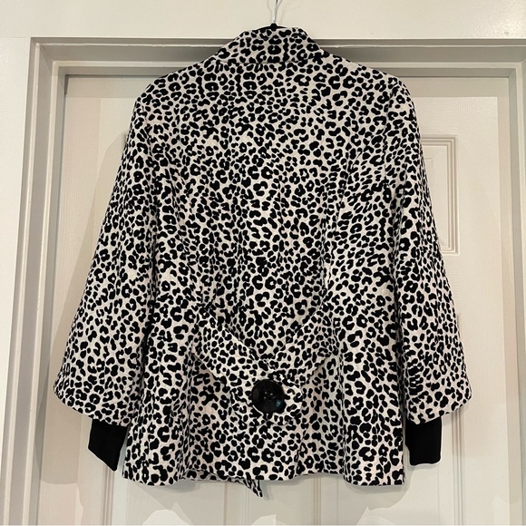 Ali Miles Jacket leopard print Size M - Picture 5 of 7